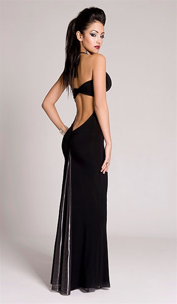 Ariel - Exotic Halter Gown 